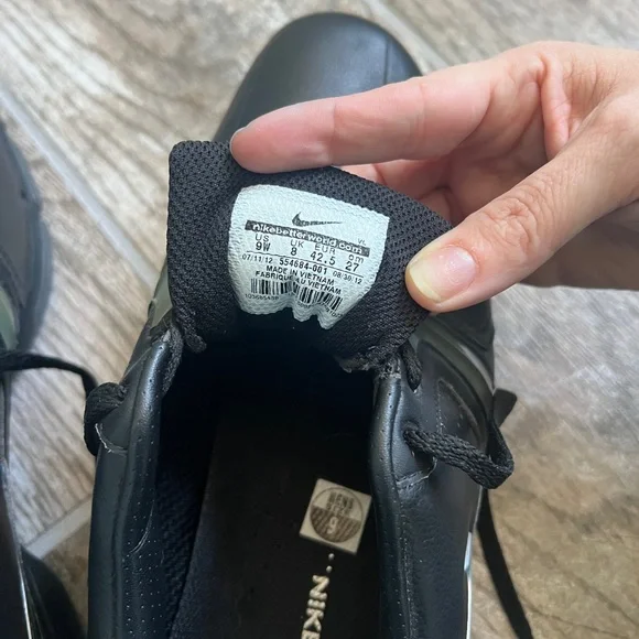 Nike Golf Lunarlon with Saddle Spikes, Men’s Size 9W US, Size 42.5 EU - Picture 6 of 7